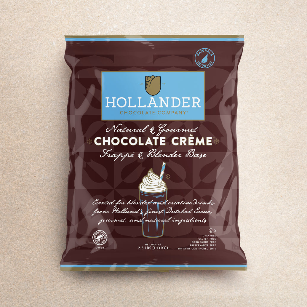 Hollander Chocolate Creme Powder & Frappe Blender Base