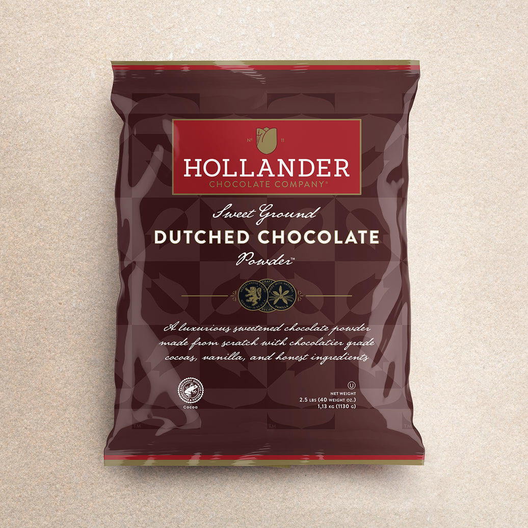 Hollander Sweet Ground Dutched Chocolate Powder