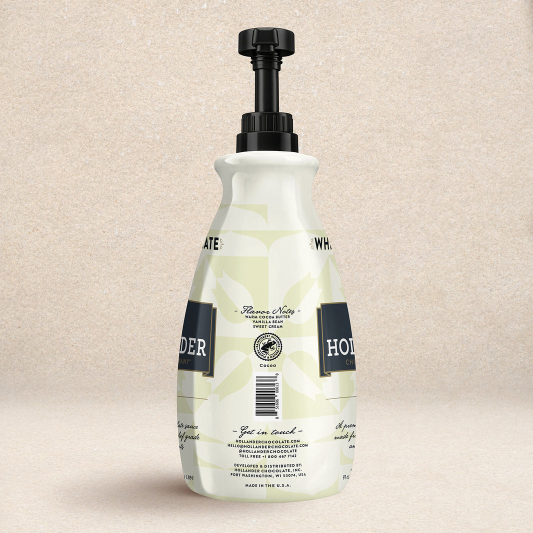 image White Chocolate Café Sauce™ by Hollander Chocolate Co.