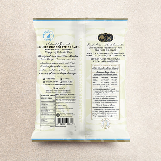 Hollander White Chocolate Creme Frappe Powder