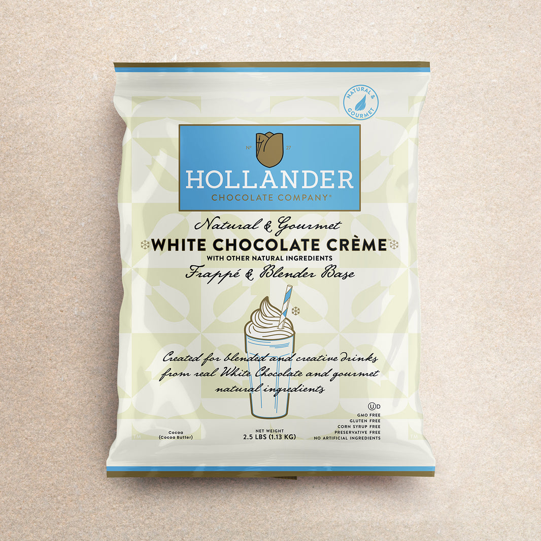 Hollander White Chocolate Creme Frappe Powder