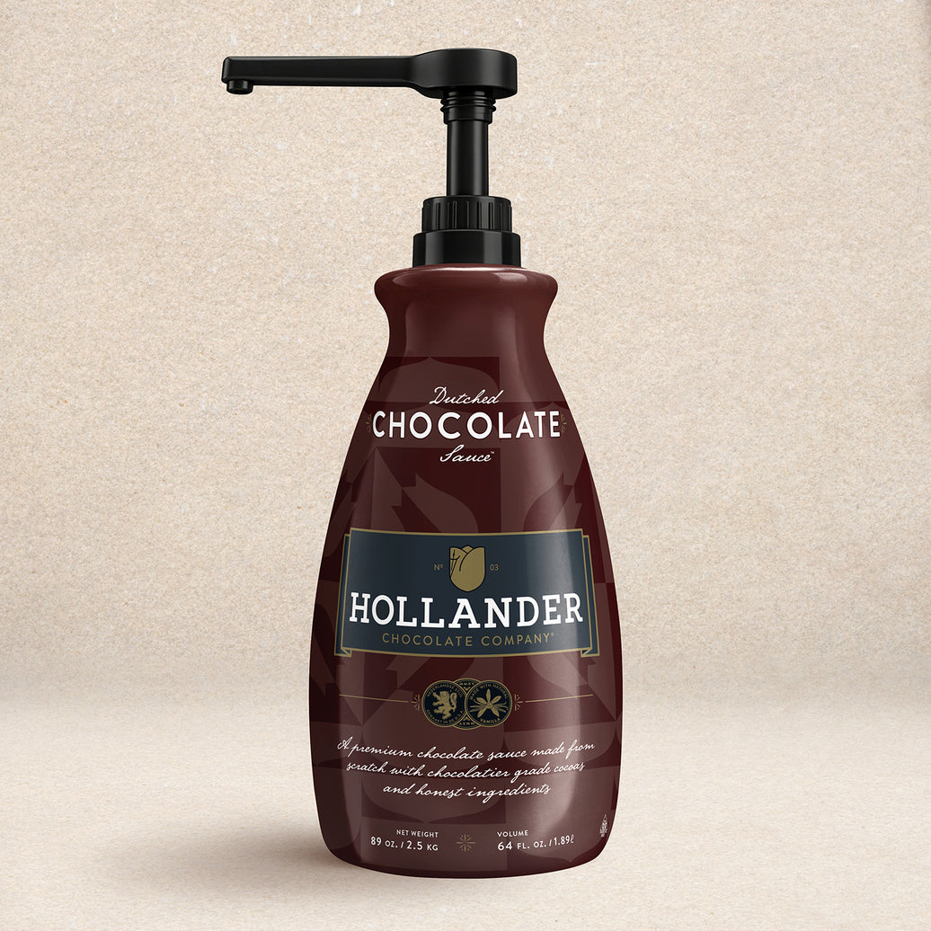 Dutched Chocolate Café Sauce™ by Hollander Chocolate Co.
