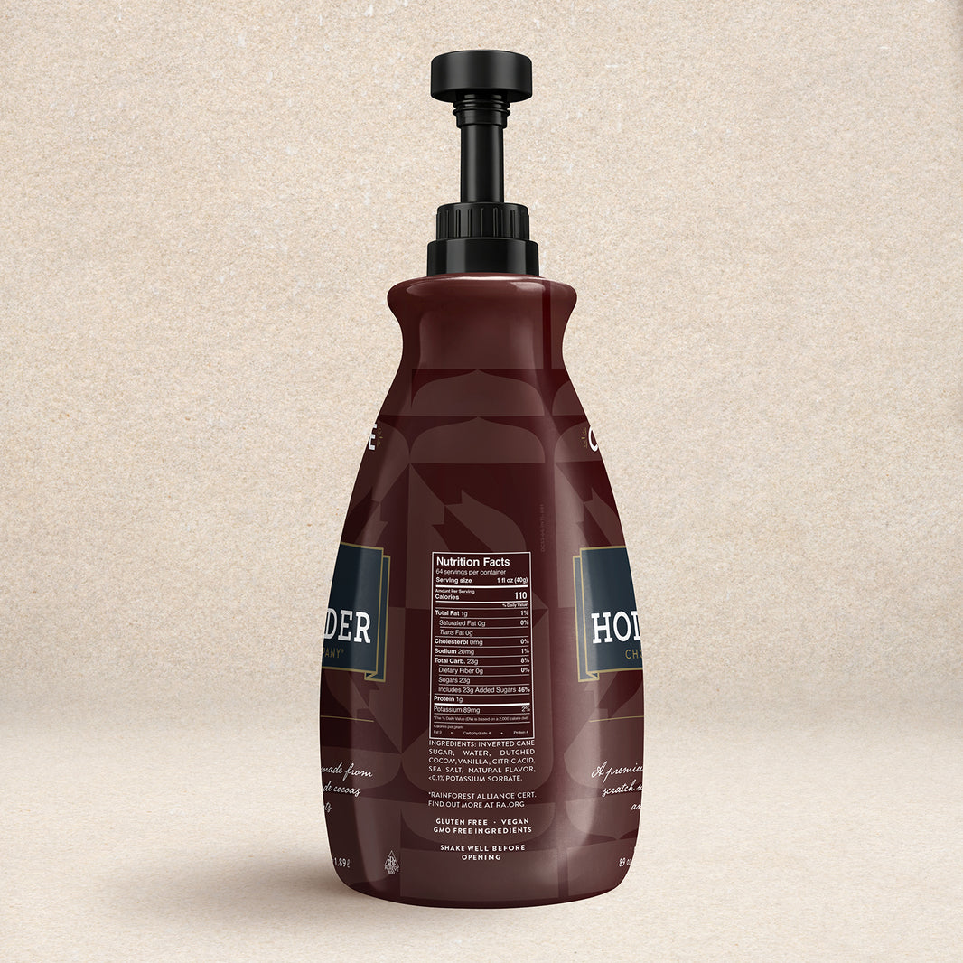 image Dutched Chocolate Café Sauce™ by Hollander Chocolate Co.